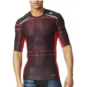 adidas Techfit Climachill Compression Shirt US Sz S AY8365